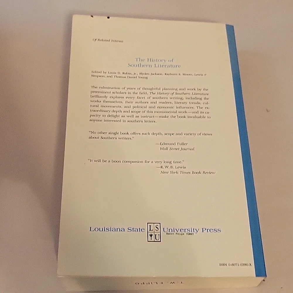 Southern Writers A Biographical Dictionary